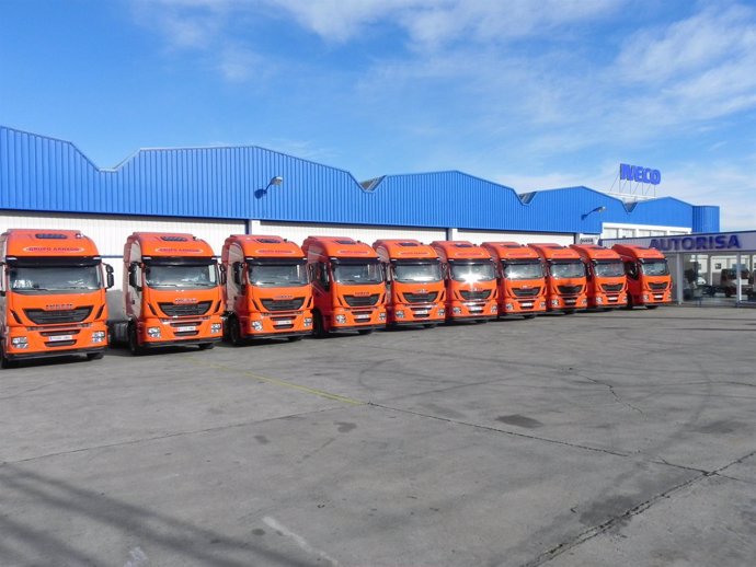 Unidades del nuevo camión Iveco Stralis Hi-Way