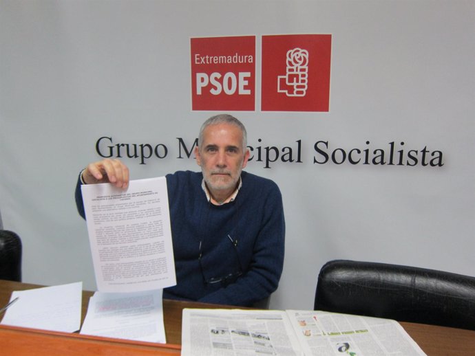 Vicente Valle, Portavoz Del PSOE En El Ayuntamiento De Cáceres