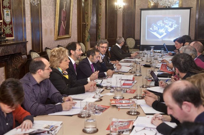 Reunión del Consejo Navarro de Turismo.