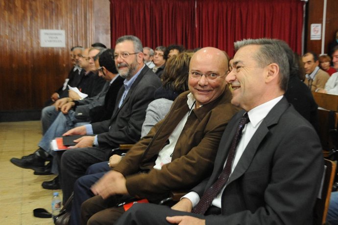 Arteaga y Rivero, en el congreso de CCOO