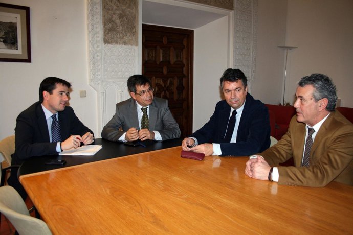 Reunión con los ediles de Bargas y Olías