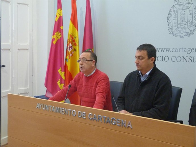 Cayetano Jaime Moltó y José Antonio Pujante