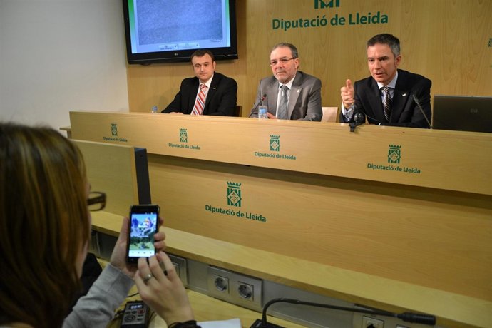 Gerard Sabarich, Joan Reñé y Jordi Blanch