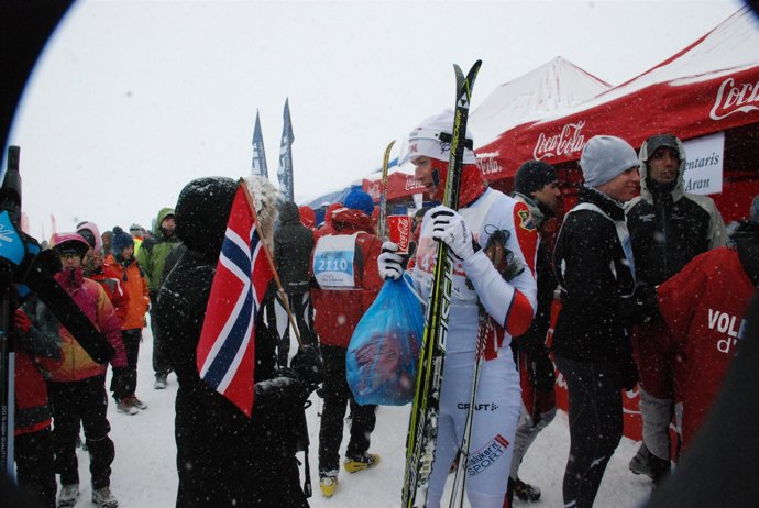 Participantes de la Marxa Beret
