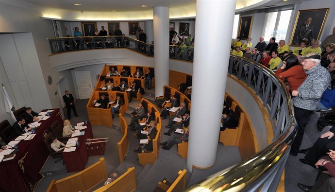 Pleno de la Diputación de A Coruña