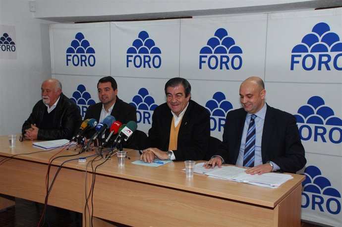 Rueda de prensa de Foro Asturias.