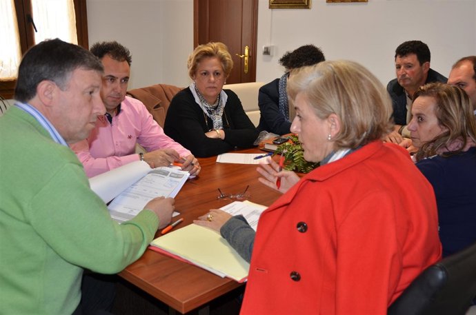 El alcalde de Palos (Huelva) en la Junta de Gobierno Local.