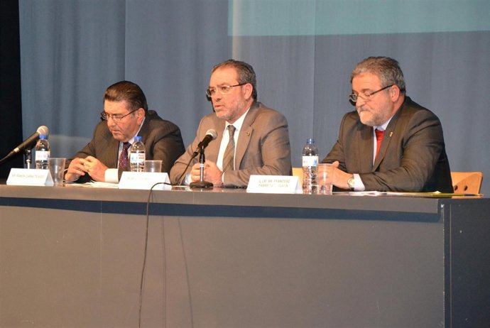 El presidente de la Diputación de Lleida, Joan Reñé