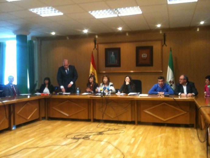 Debate de la moción de censura en el Ayuntamiento de Armilla (Granada)