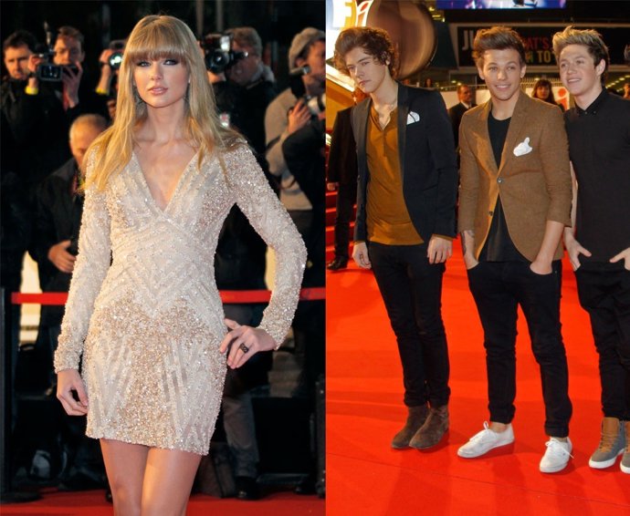 Montaje Taylor Swift y One Direction