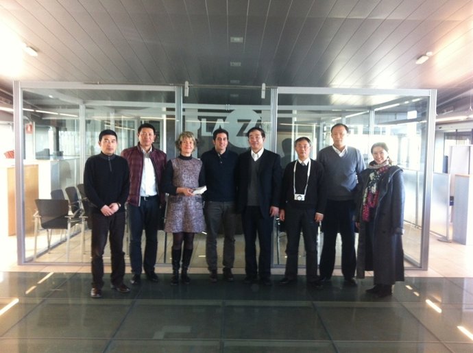 Una delegación de empresarios de  se interesan por el potencial de PLAZA.