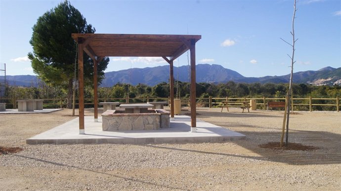 Imagen de la nueva zona de ocio tras la intervención                       