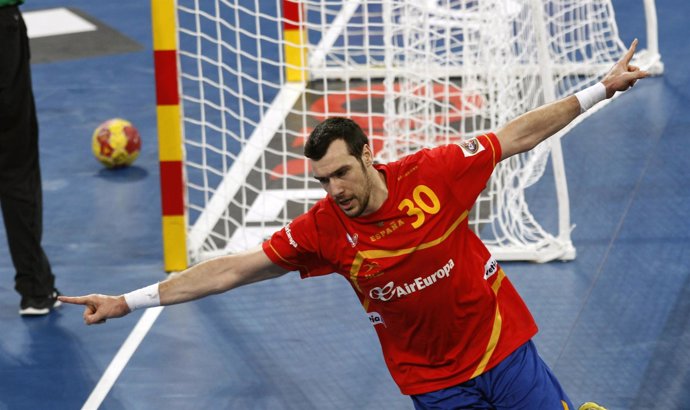 Gedeón Guardiola, España balonmano