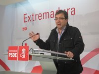 Fernández Vara tacha de "golfada" el 'Caso Amy Martin' y cree que "debe haber algún responsable más"