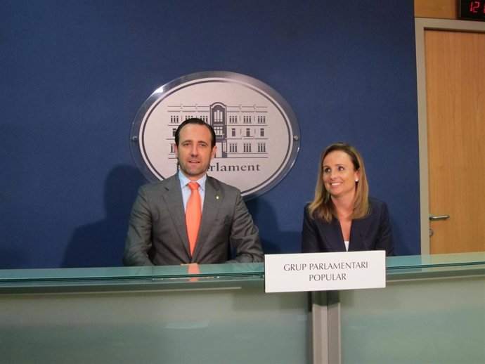 José Ramón Bauzá y Mabel Cabrer