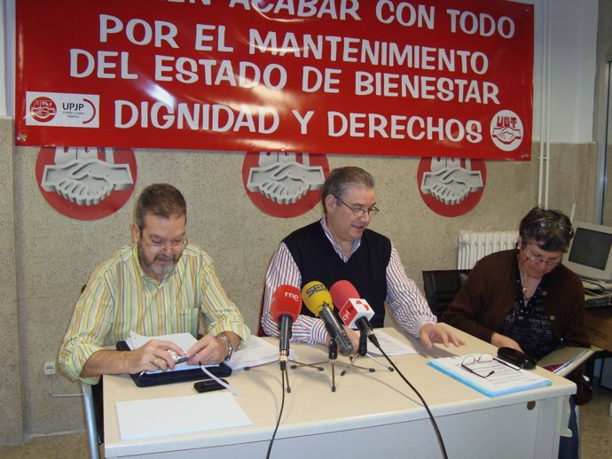 Anatolio Díez y Miguel Ángel Tabanera, de UPJP