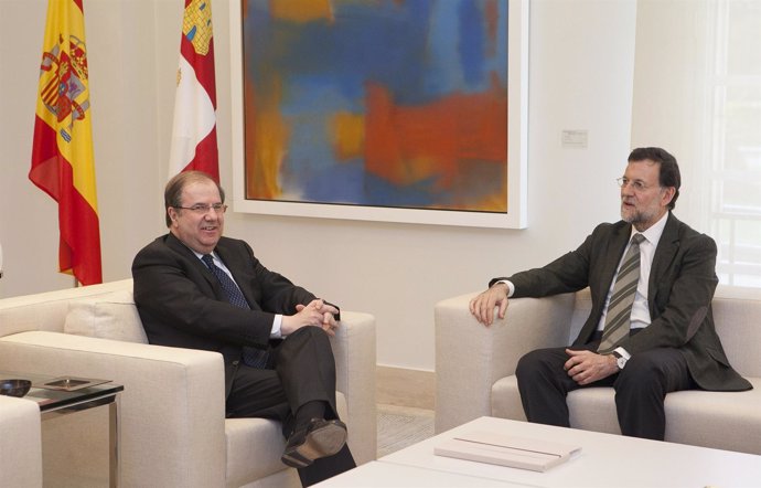 Reunión Entre Mariano Rajoy Y Juan Vicente Herrera