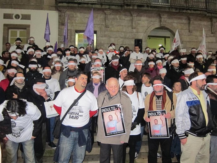 Vigo Concentracion David Reboredo