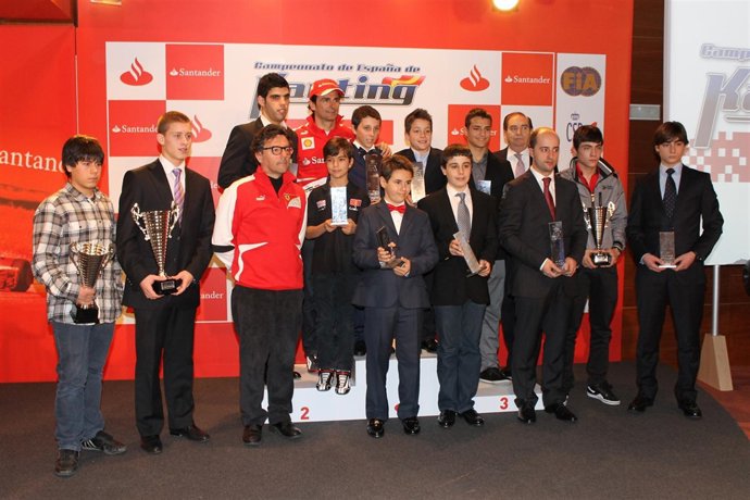 Pedro Martínez De la Rosa Fórmula 1 karting Santander