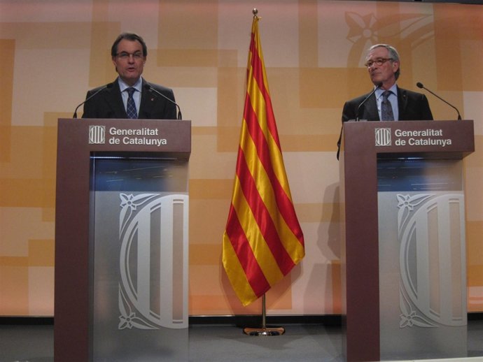 Artur Mas y Xavier Trias (CiU)