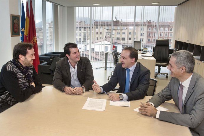 Jordi Vidal, David Palacios, José Javier Esparza y Juan Pablo Rebolé.