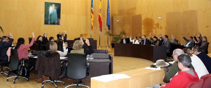 Pleno del Ayuntamiento de Benidorm
