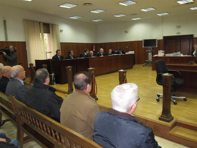 Los acusados del caso Palomares