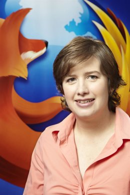 Stormy Peters, directora de Gestión de Desarrolladores y Web de Mozilla