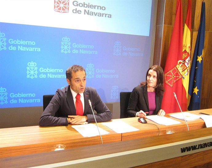 Juan Luis Sánchez de Muniáin y Edurne Elío.