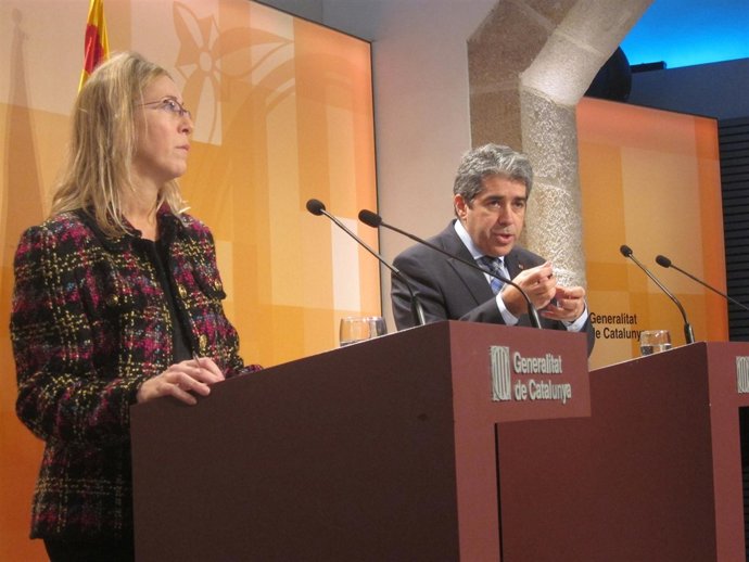 Neus Munté y Francesc Homs