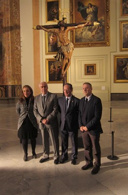 Presentación de la restauración del Cristo del Museo