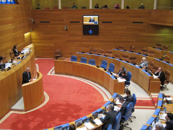Pleno del Parlamento de Galicia