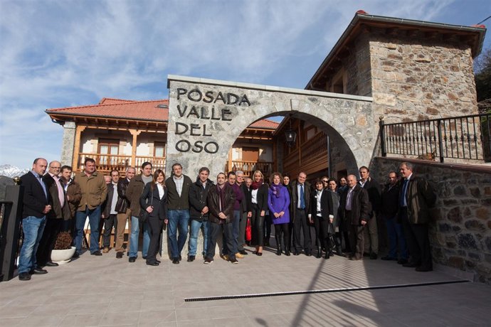 Inauguración de la posada Valle del Oso de Liébana