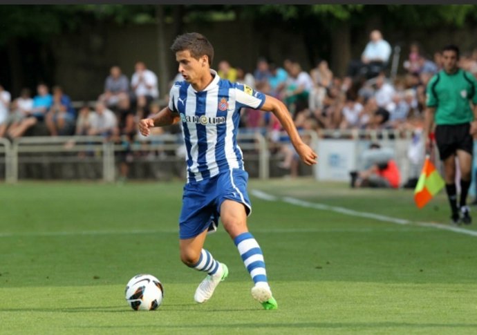 Rui Fonte en su etapa con el Espanyol