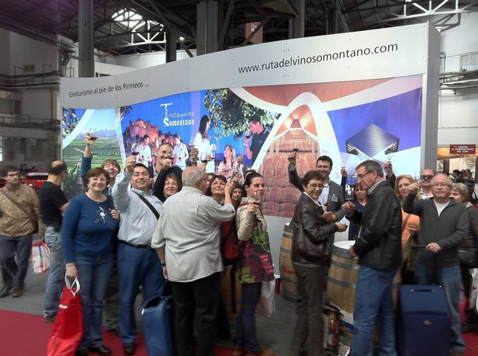 La Ruta del Vino Somontano en Fitur