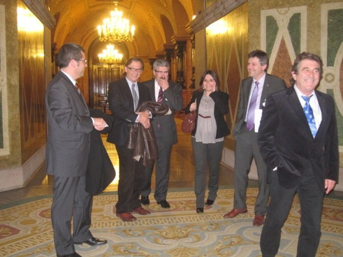 El alcalde de Vic, Josep Maria Vila d'Abadal