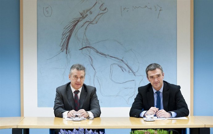 Iñigo Urkullu eta Jonan Fernandez