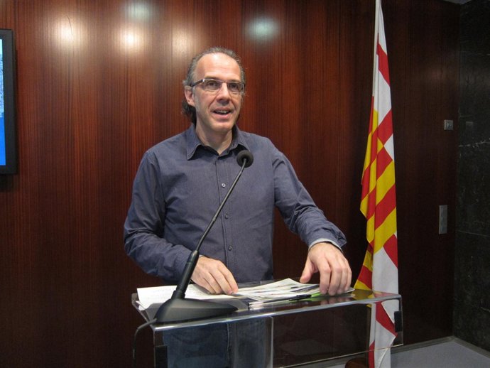 El líder de ICV-EUiA en el Ayuntamiento de Barcelona, Ricard Gomà