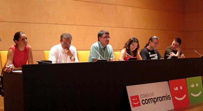 Mollà, Pañella, Morera, Oltra, Ponce Y Ferri De Compromís