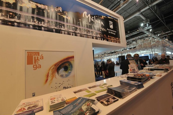 Expositor de Málaga capital en Fitur  turismo nueva imagen