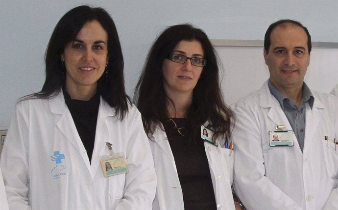 Doctora Y.Royo, doctora I. di Crosta y jefe de Cirurgía Pediátrica, J.Maldonado 