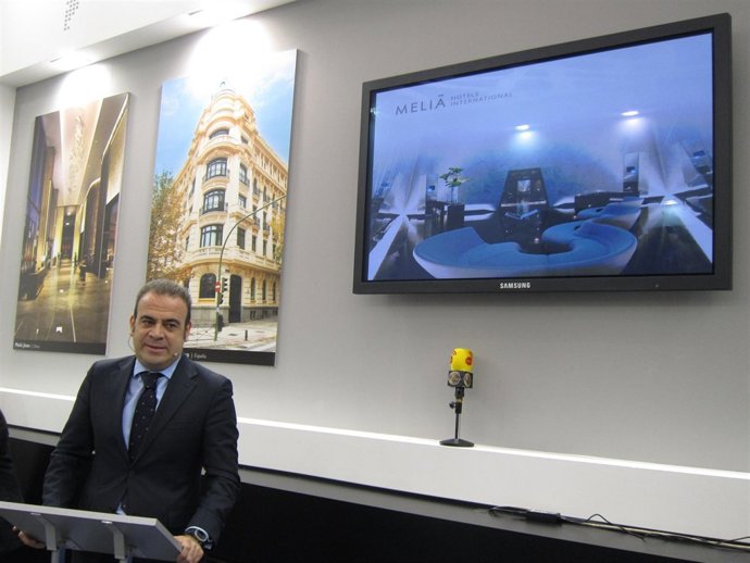 Gabriel Escarrer, consejero delegado de Meliá Hotels