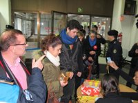 Prosigue el pleno en Vigo con el acceso prohibido para los trabajadores que lo interrumpieron con sus protestas