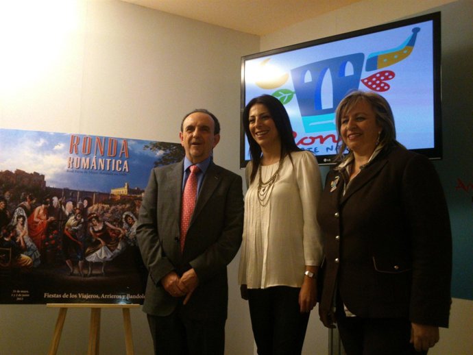 El consejero Rafael Rodríguez presenta la oferta turística de Ronda en Fitur