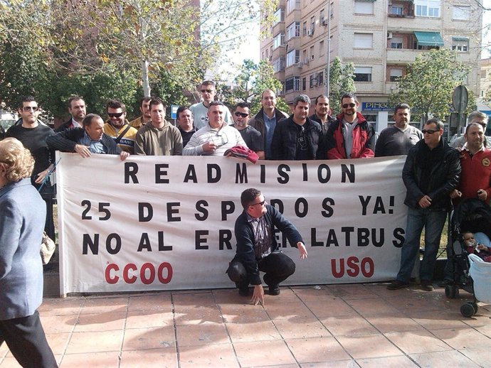 Concentración trabajadores Latbus