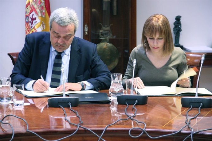 Vistor Calvo Sotelo y María Garaña