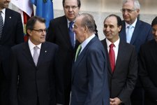 El Rey y Artur Mas en la Conferencia de Presidentes