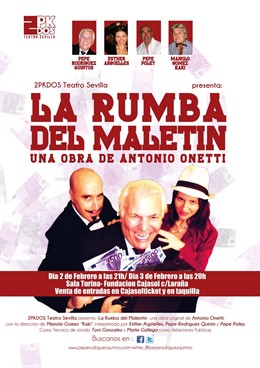 Cartel de La rumba del maletín, de Antonio Onetti