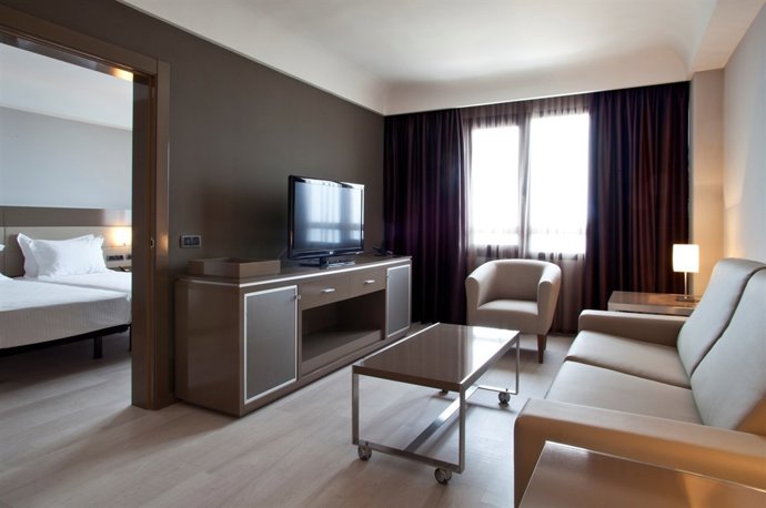 Interior de una de las habitaciones AC Hotel Sant Cugat