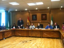 Debate de la moción de censura en el Ayuntamiento de Armilla (Granada)